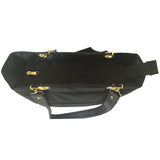 Skirtcode Bolsa para Mujer Color Negro Ultra Ligera Bolsa de Hombro. Disponible en Color Blanco,Negro,Azul Marino, Vino y Rosa.