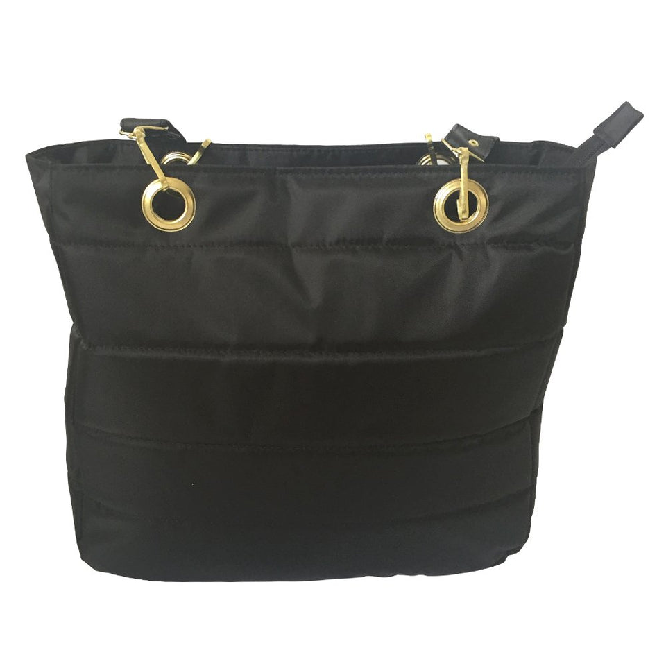 Skirtcode Bolsa para Mujer Color Negro Ultra Ligera Bolsa de Hombro. Disponible en Color Blanco,Negro,Azul Marino, Vino y Rosa.