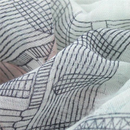 Polytree Women's Voile Eiffel Tower Scarf