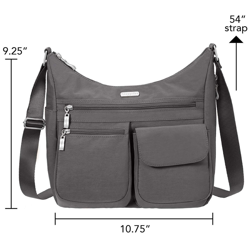 Baggallini Everywhere - Bolso bandolera ligero