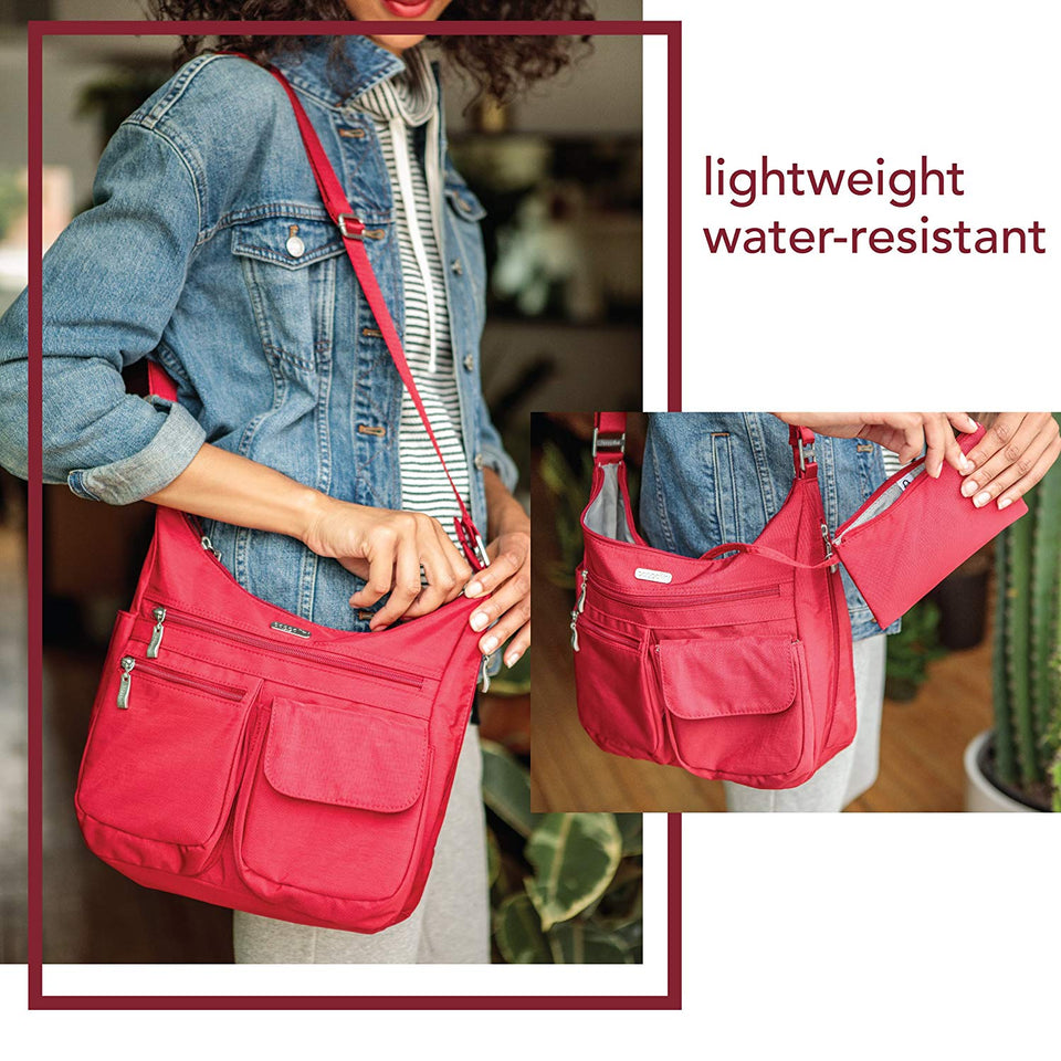 Baggallini Everywhere - Bolso bandolera ligero